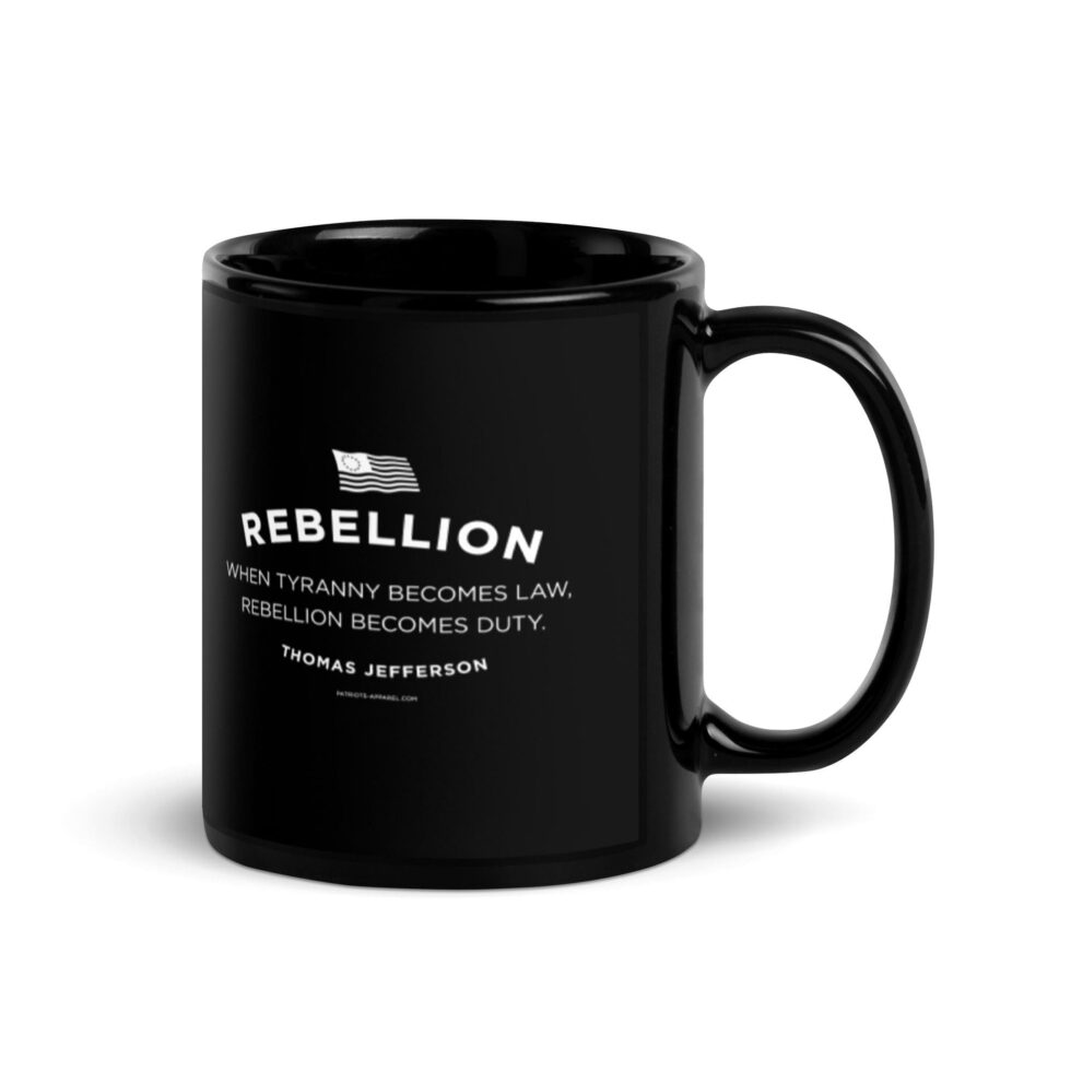 Rebellion Duty Series 2 – Black Glossy Mug 11/15 oz