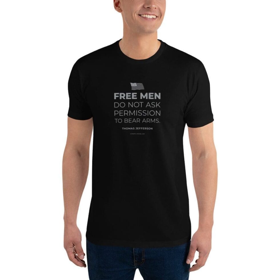 Free Men Do Not Ask Series 3 – Men’s T-Shirt - Image 3