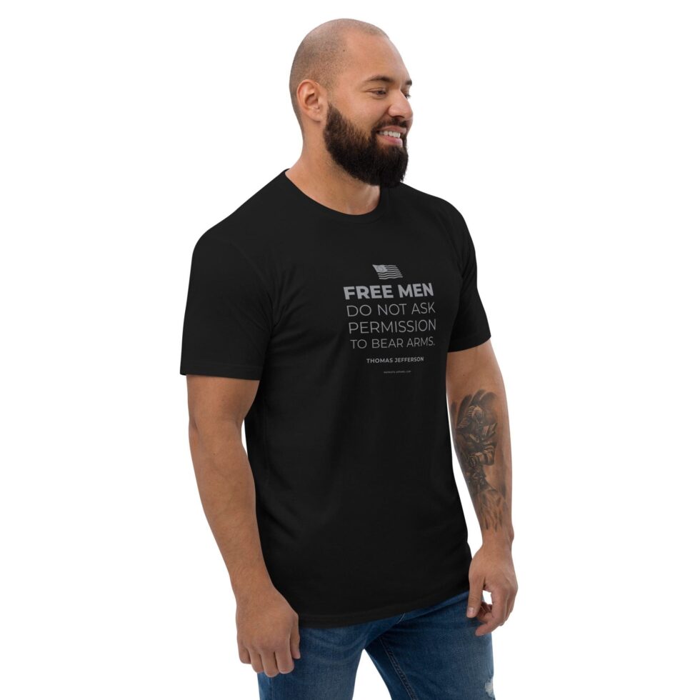 Free Men Do Not Ask Series 3 – Men’s T-Shirt - Image 4