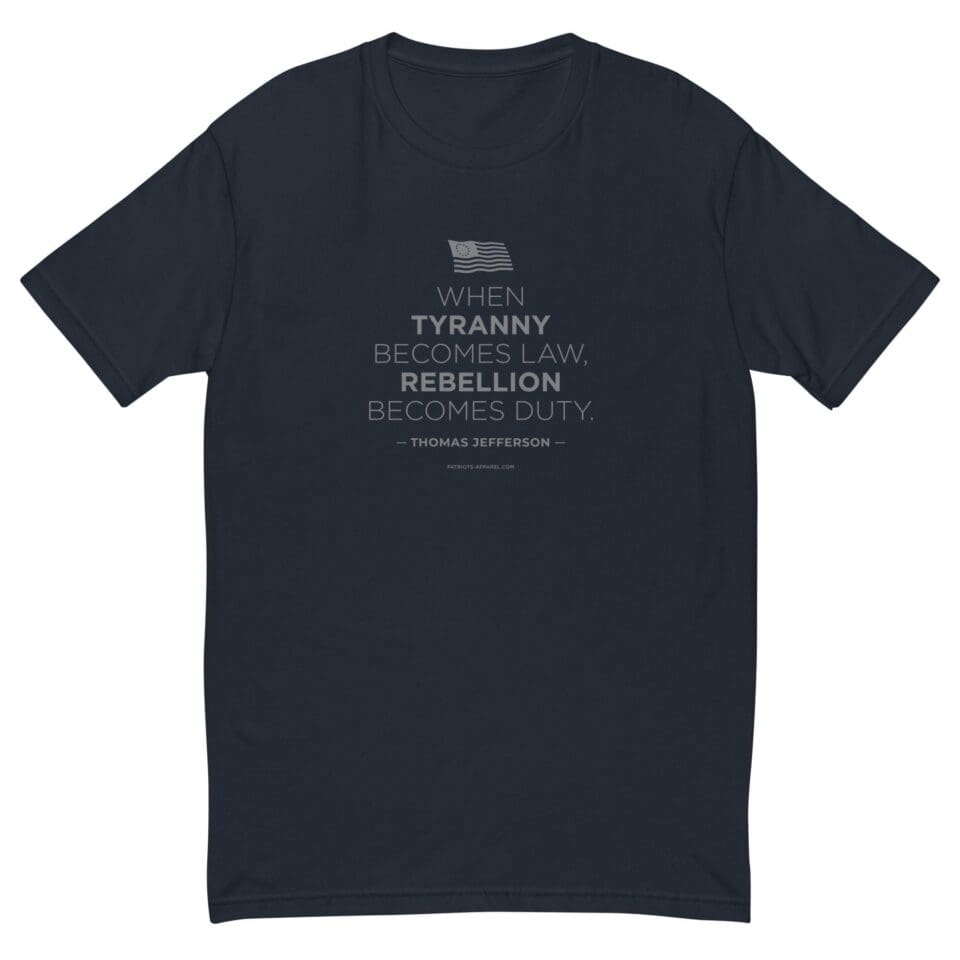 Rebellion Duty Stacked - Men’s T-Shirt
