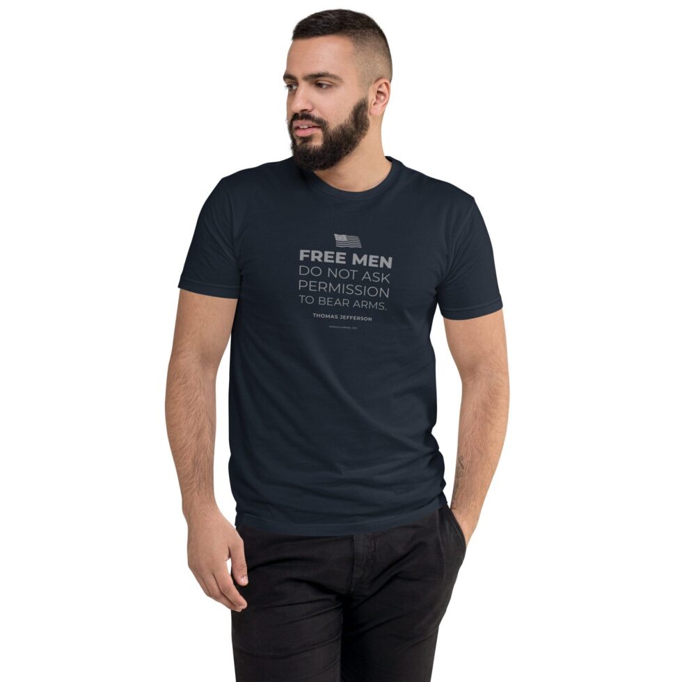 Free Men Do Not Ask Series 3 – Men’s T-Shirt - Image 5