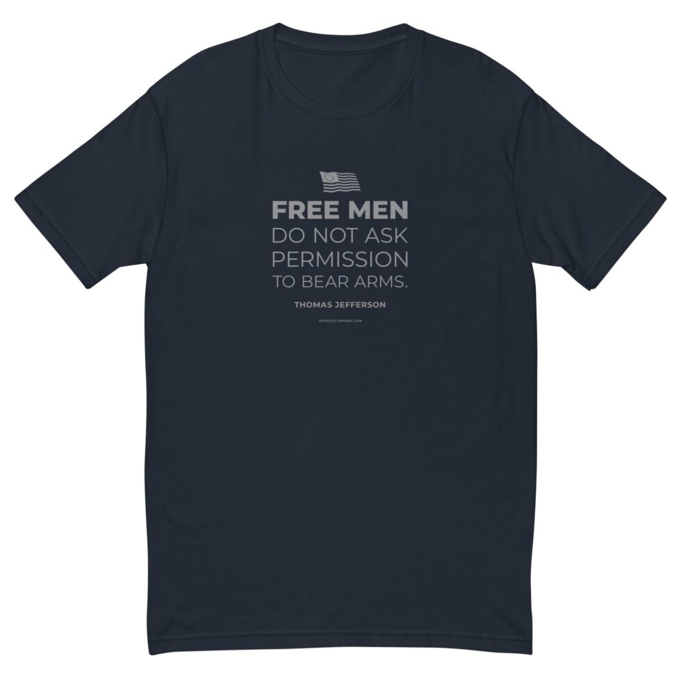 Free Men Do Not Ask Series 3 – Men’s T-Shirt - Image 2
