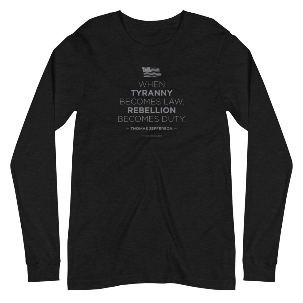 Rebellion Duty Stacked – Women’s Long Sleeve Tee - Image 2