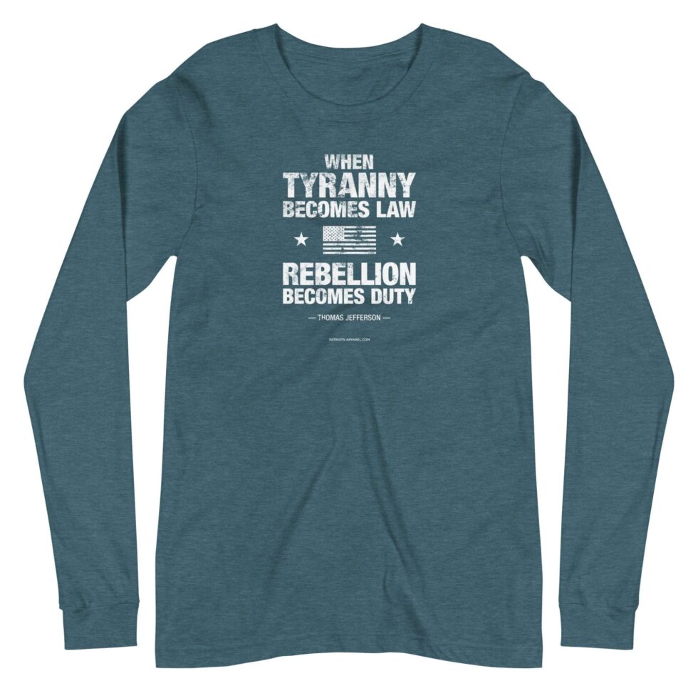 Rebellion Duty Bold Distressed – Women’s Long Sleeve Tee