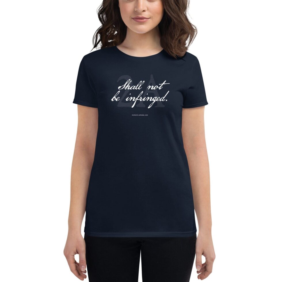 Shall Not Be Infringed 2A - Women’s (Fashion Fit) T-Shirt - Image 5