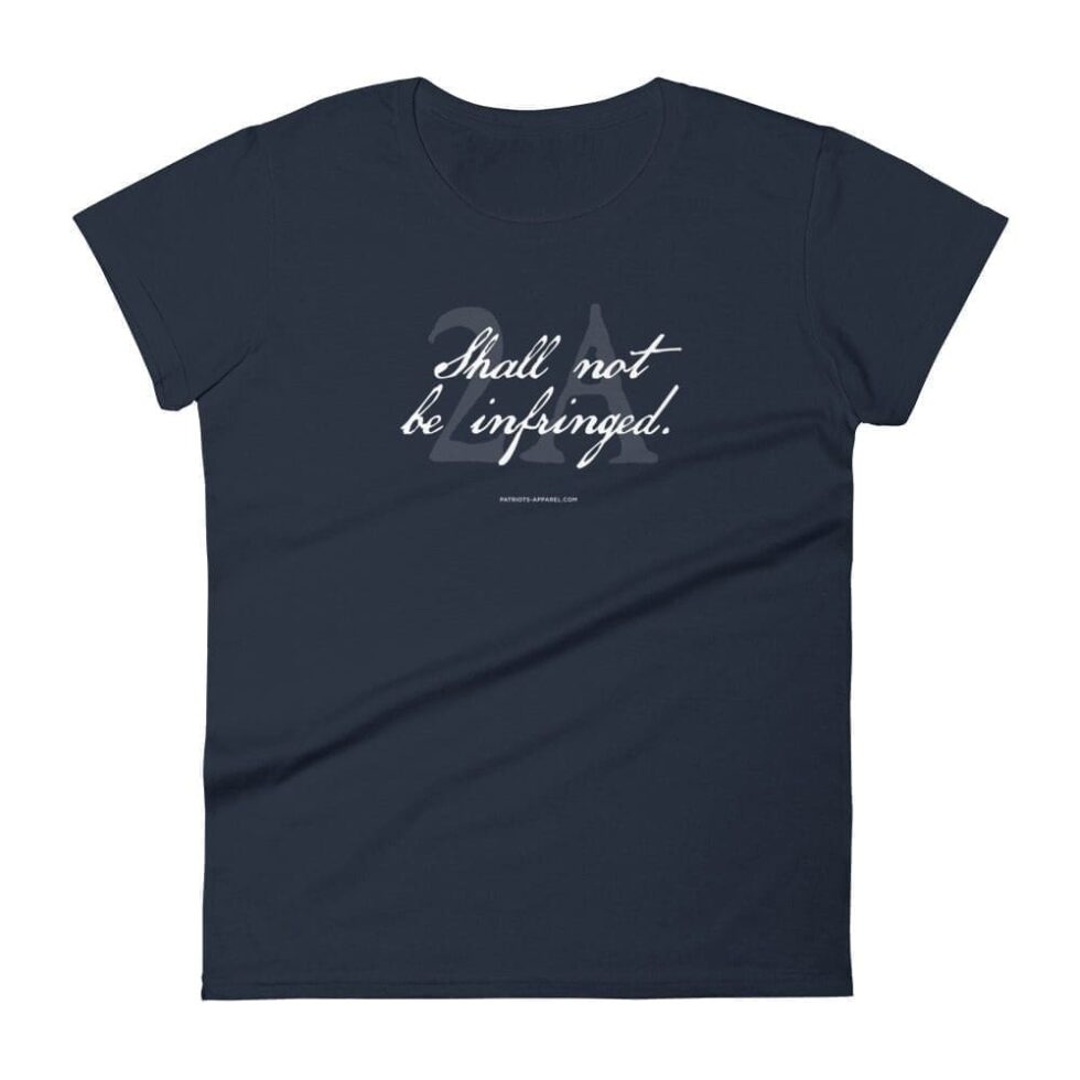 Shall Not Be Infringed 2A - Women’s (Fashion Fit) T-Shirt - Image 2