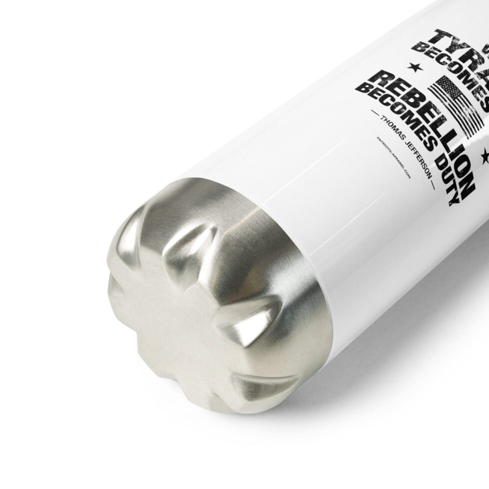 Rebellion Duty Bold Distressed – Stainless Steel Water Bottle - Image 3