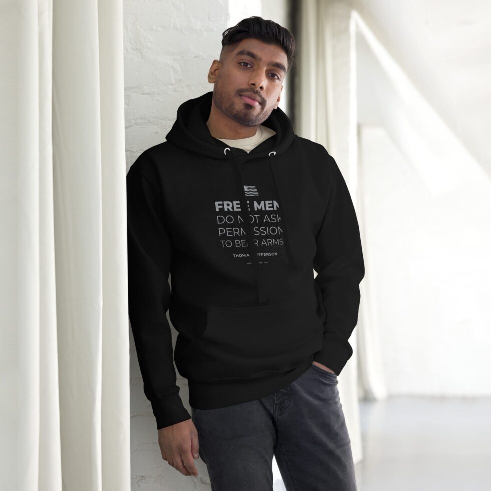 Free Men Do Not Ask Series 3 – Men’s Premium Hoodie - Image 5