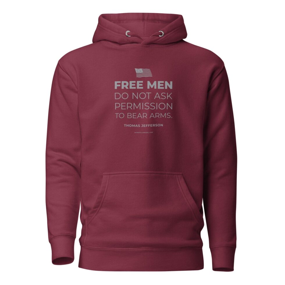 Free Men Do Not Ask Series 3 – Men’s Premium Hoodie - Image 3
