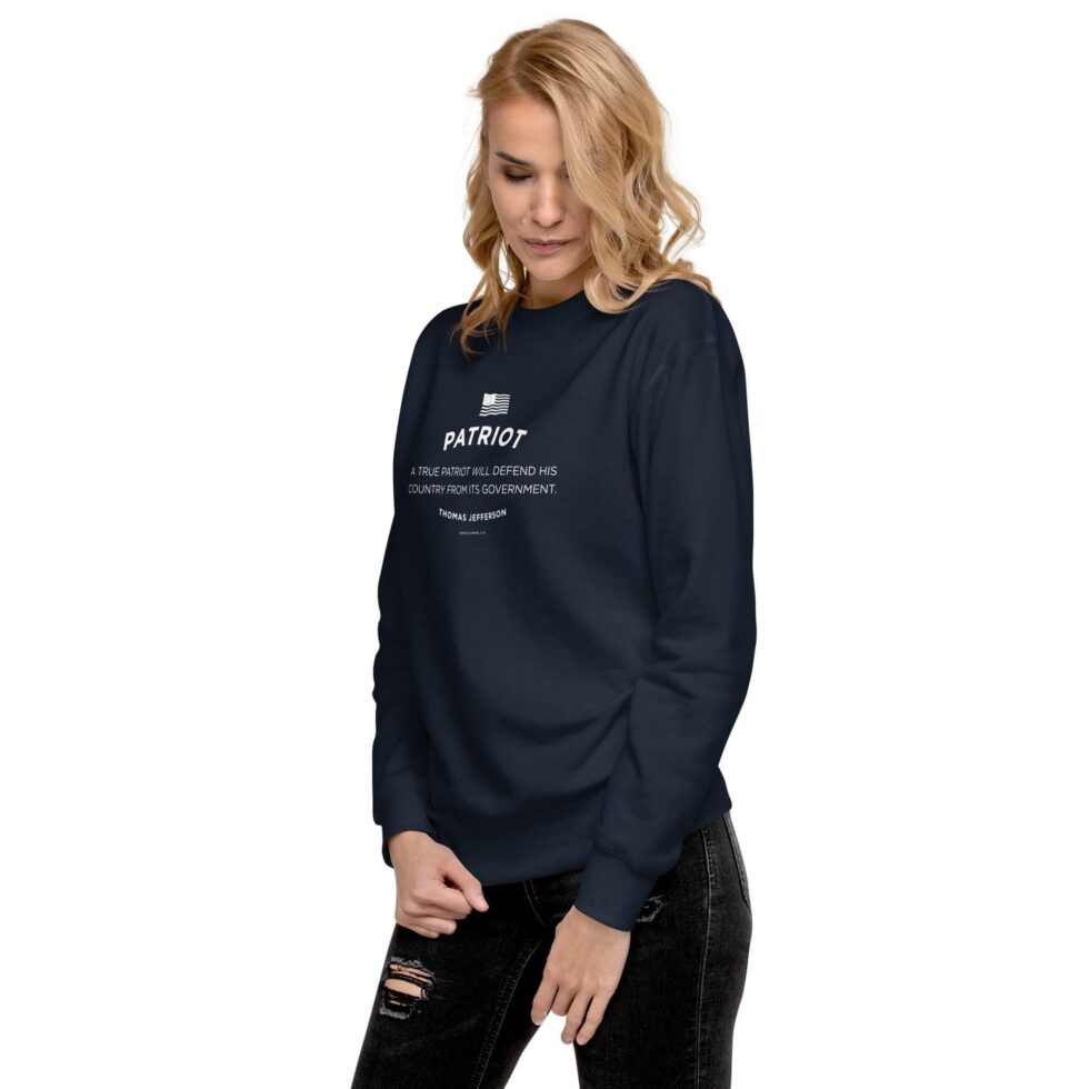 True Patriot Series 2 – Women’s Premium Sweatshirt - Image 4
