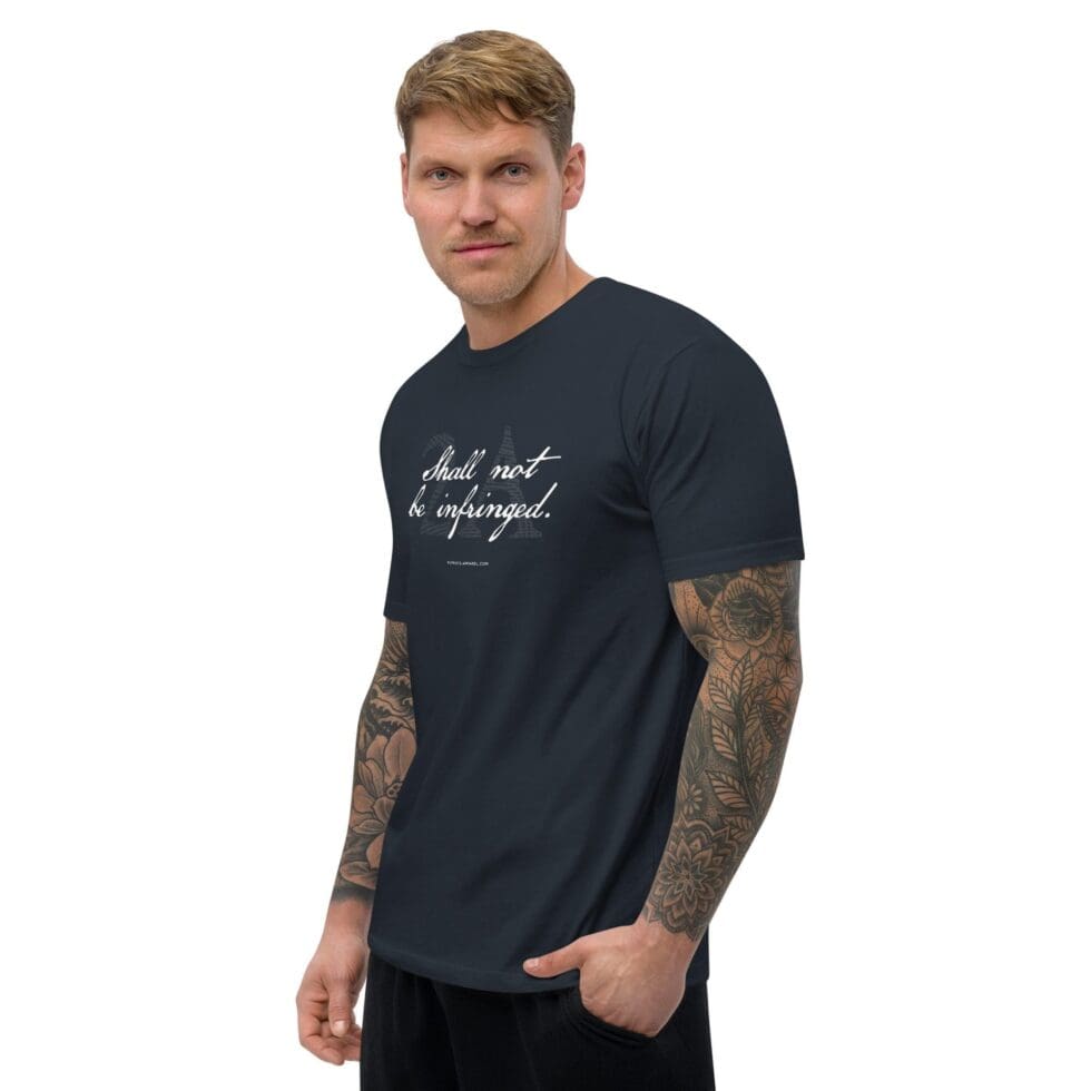 Shall Not Be Infringed 2A – Men’s T-Shirt - Image 5