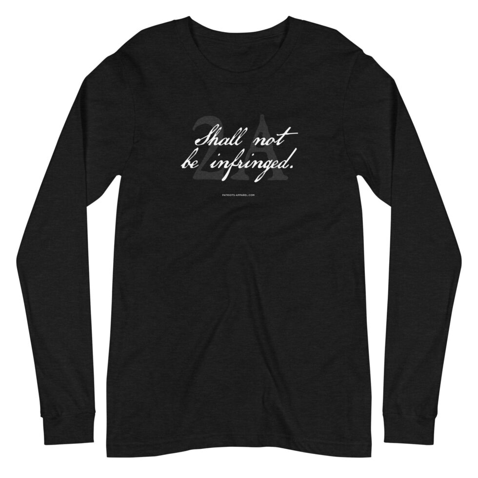 Shall Not Be Infringed 2A – Women’s Long Sleeve Tee - Image 4