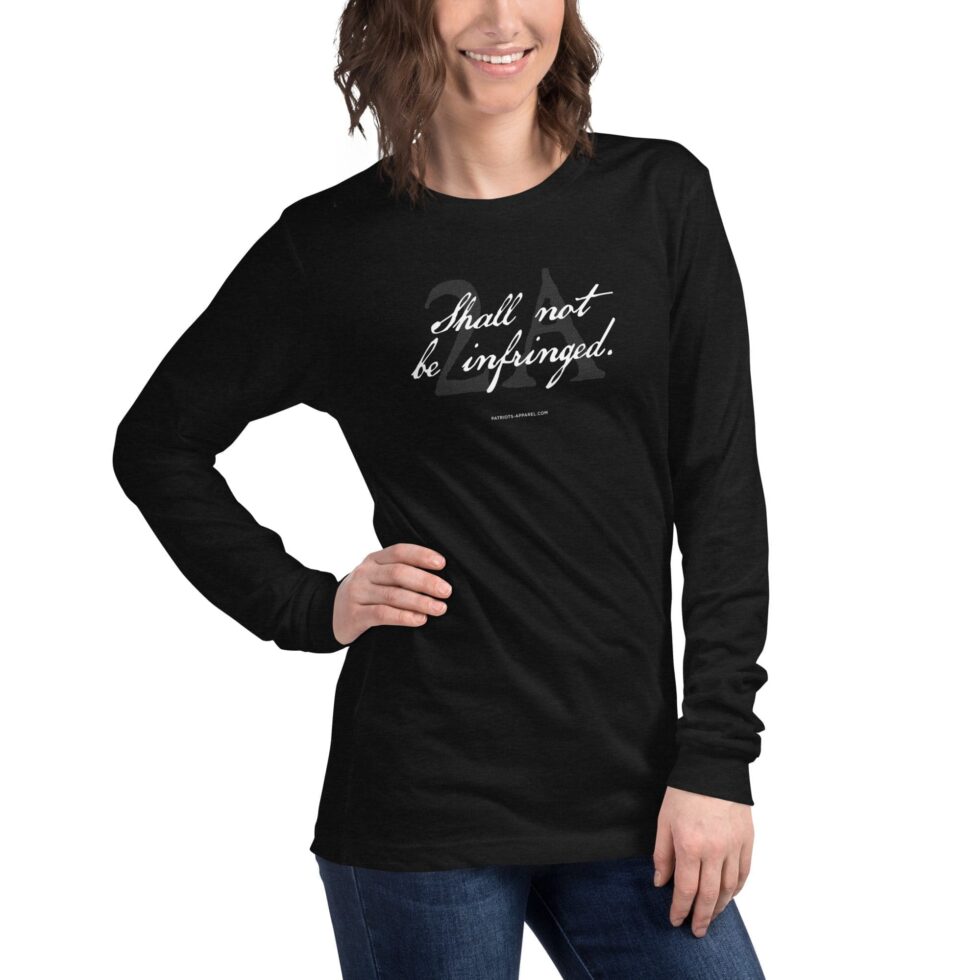 Shall Not Be Infringed 2A – Women’s Long Sleeve Tee - Image 8