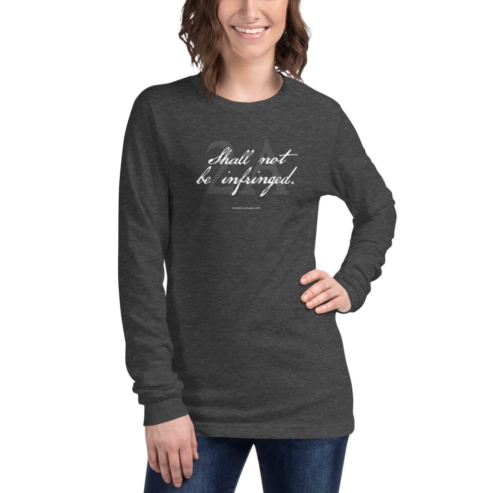 Shall Not Be Infringed 2A – Women’s Long Sleeve Tee - Image 7