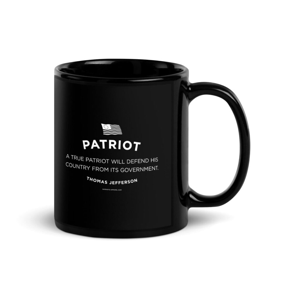 True Patriot Series 2 – Black Glossy Mug 11/15 oz - Image 3
