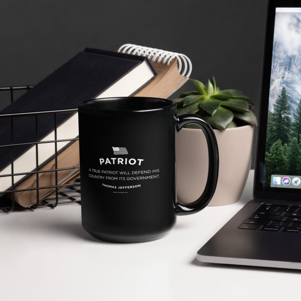 True Patriot Series 2 – Black Glossy Mug 11/15 oz - Image 5