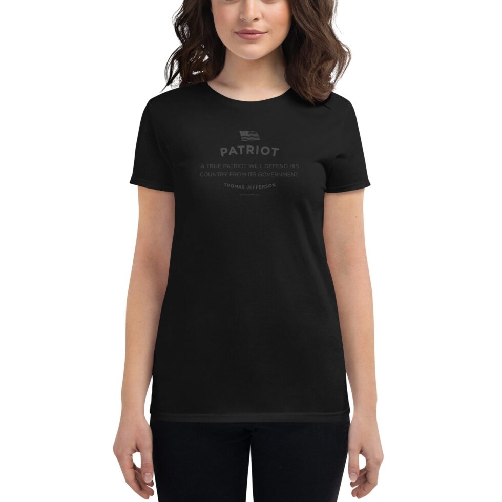 True Patriot Series 2: Dark - Women’s (Fashion Fit) T-Shirt - Image 4