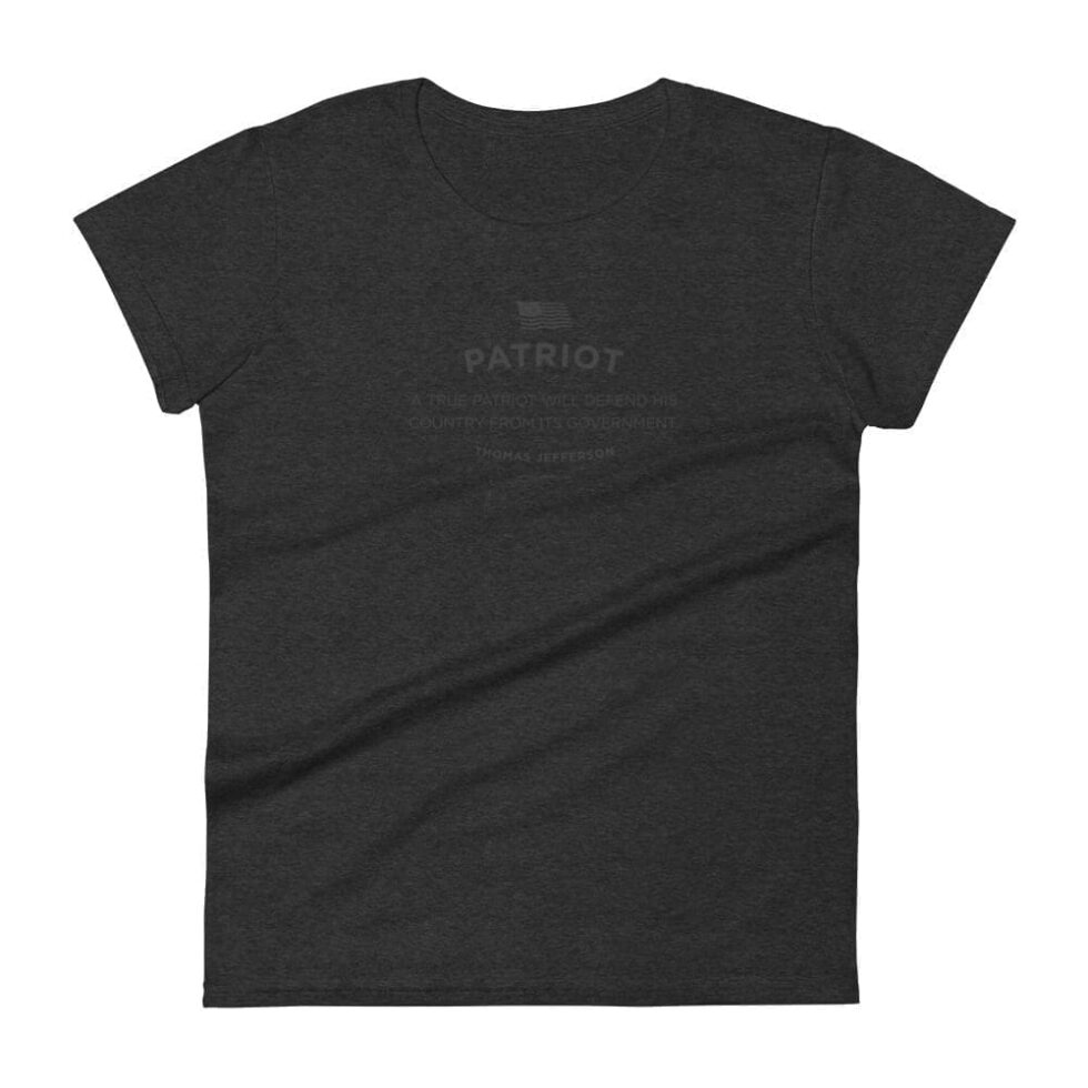 True Patriot Series 2: Dark - Women’s (Fashion Fit) T-Shirt - Image 3
