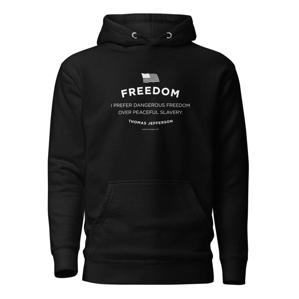 Dangerous Freedom Series 2 – Women’s Premium Hoodie - Image 2