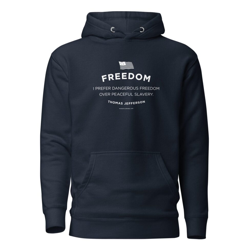Dangerous Freedom Series 2 – Women’s Premium Hoodie - Image 3