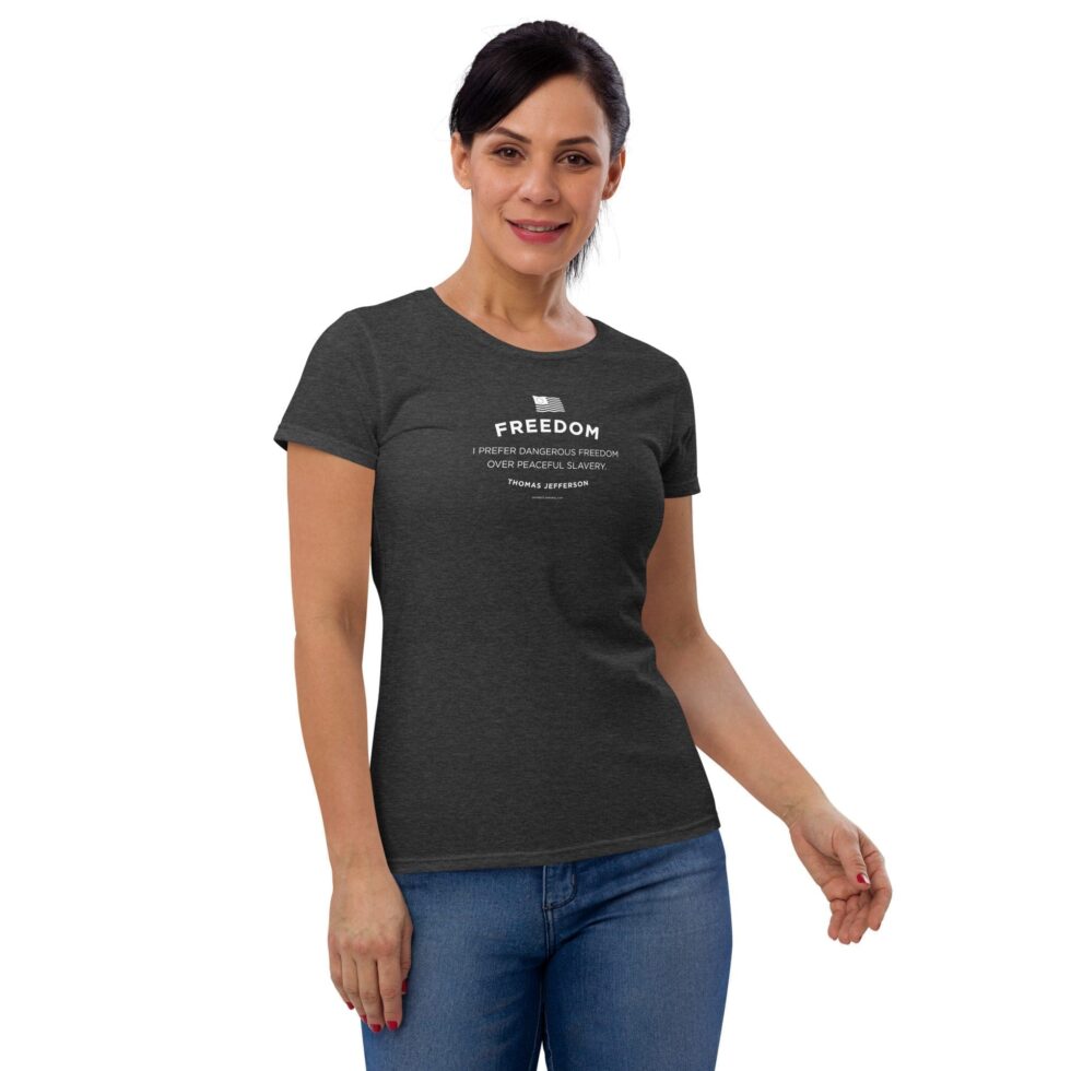 Dangerous Freedom Series 2 - Women’s (Fashion Fit) T-Shirt - Image 6