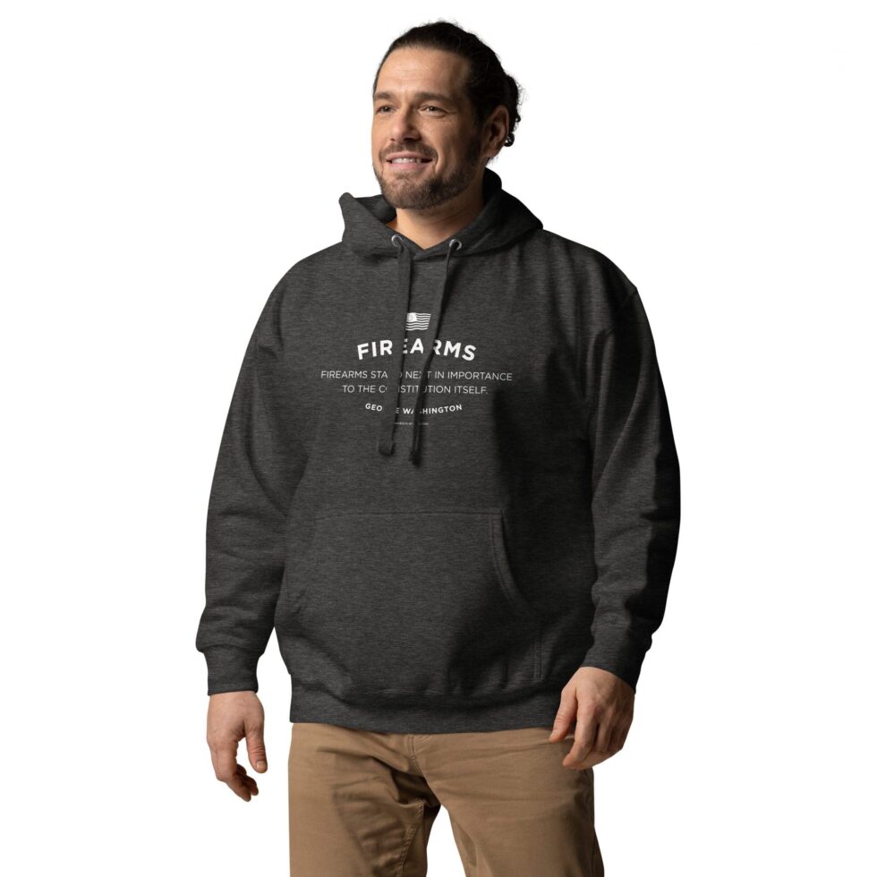 Firearms Stand Next in Importance Series 2 – Men’s Premium Hoodie - Image 5