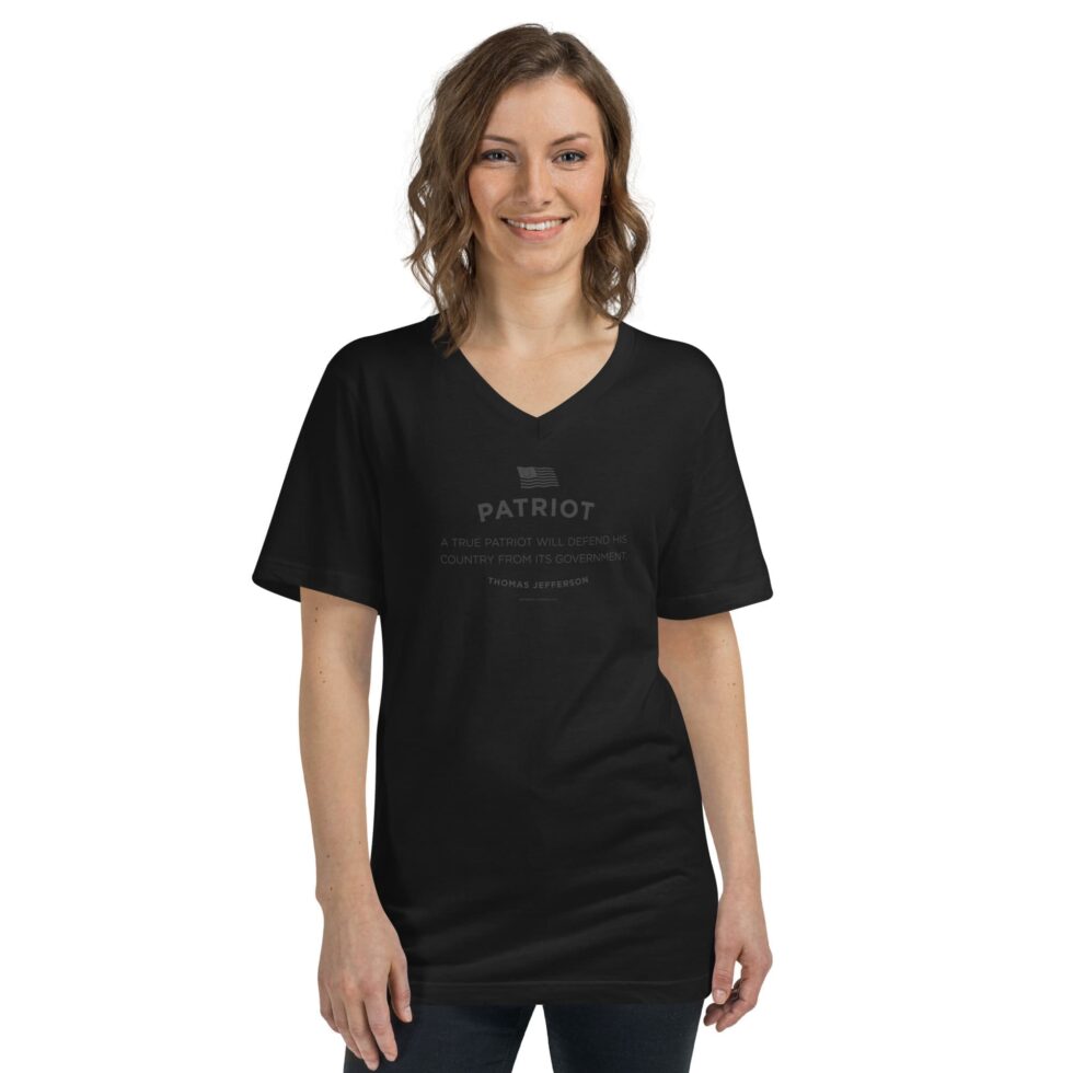 True Patriot Series 2 – Women’s V-Neck T-Shirt - Image 4