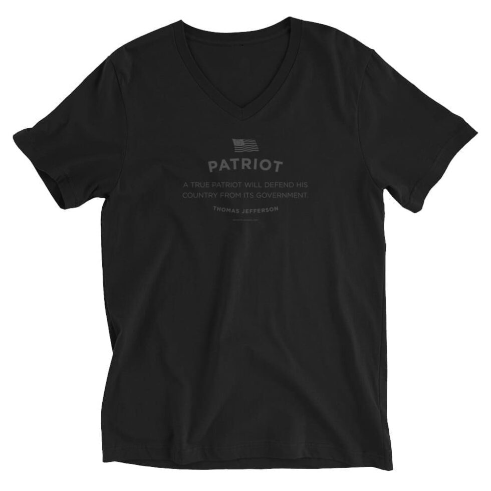 True Patriot Series 2 – Women’s V-Neck T-Shirt - Image 2